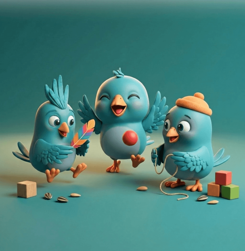 Excited Kuckoo Mascot